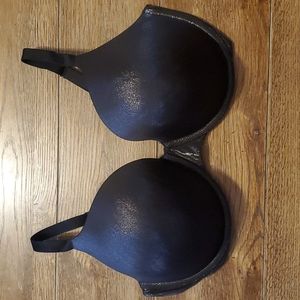 Victoria's Secret Perfect Shape Bra Black Shimmer 40DD NWOT